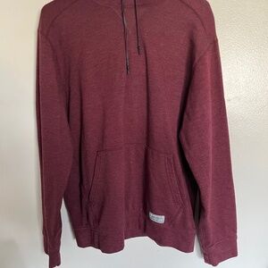 Hooded lightweight sweatshirt